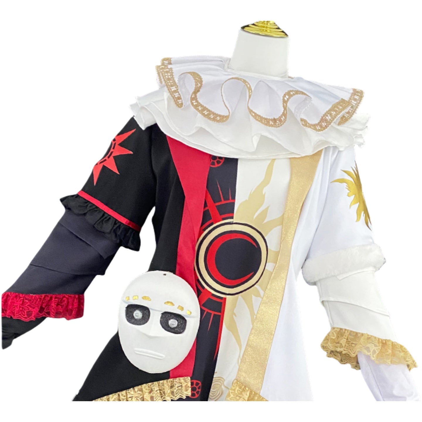 Fifth Identity cosplay costume Crying Clown Devourer cosplay 2D game Sun Gold Skin Rare Outfit - Halloweez