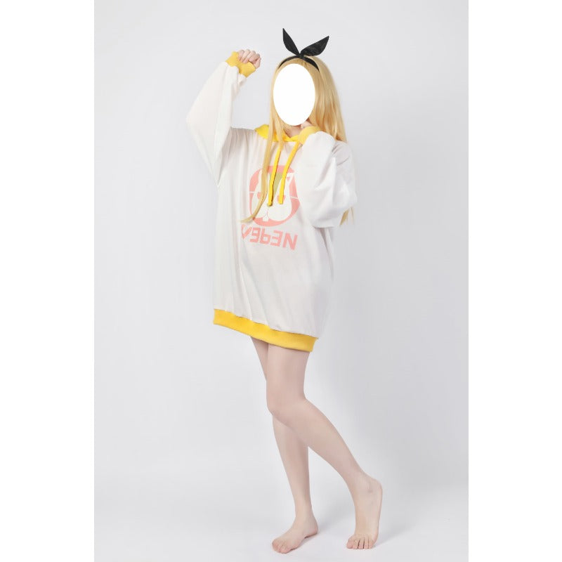 Halloweez Kurumi Hu Tao Cosplay Hoodie with Headband - Lycoris Recoil Inspired