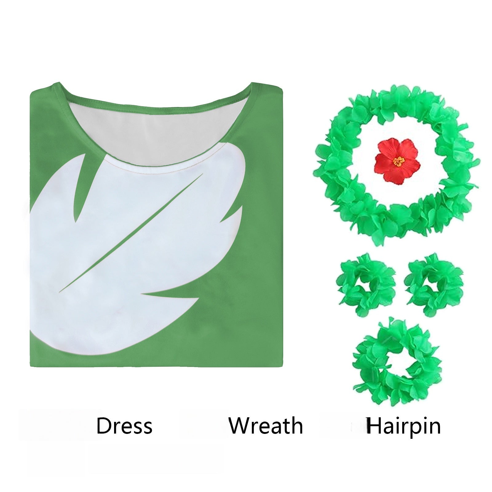 Lilo & Stitch Cosplay Costume - Lilo Outfit for Halloween and Cosplay Events - Halloweez