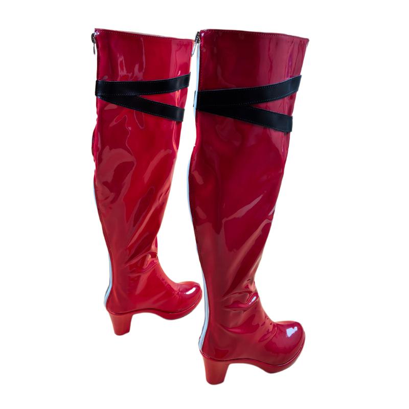 Path to Nowhere Pricilla Leather Jacket Bunny Girl Cos Shoes for 2D Anime Exhibition Performance - Halloweez