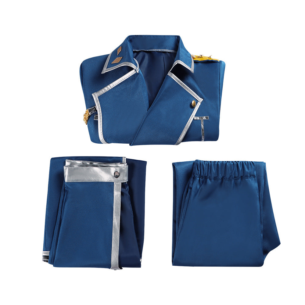Roy Mustang Cosplay Costume - Fullmetal Alchemist Anime Outfit for Halloween and Performance - Halloweez