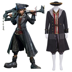 Disfraz de Sora para Halloween, conjunto completo con sombrero: colección de cosplay de juegos premium