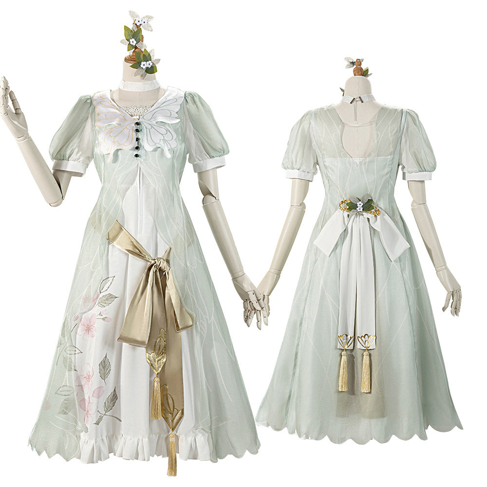 World Project Higashi Shigure Ena 2D Cos Anime Game Costume Women's Dress Set - Halloweez