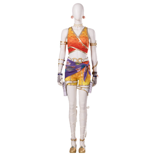 Halloweez Apex Legends Cosplay Outfit - Alluring Gaming Apparel for Enthusiasts & Gatherings - Halloweez