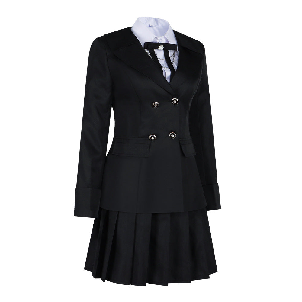 Love and Deep Space Female Protagonist Cosplay Costume - Black Suit Moon Glow Set - Halloweez