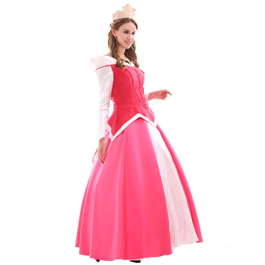 Disney Sleeping Beauty Princess and Prince Cosplay Costume Series | Aurora & Prince Phillip Couple Outfits - Coscosmos