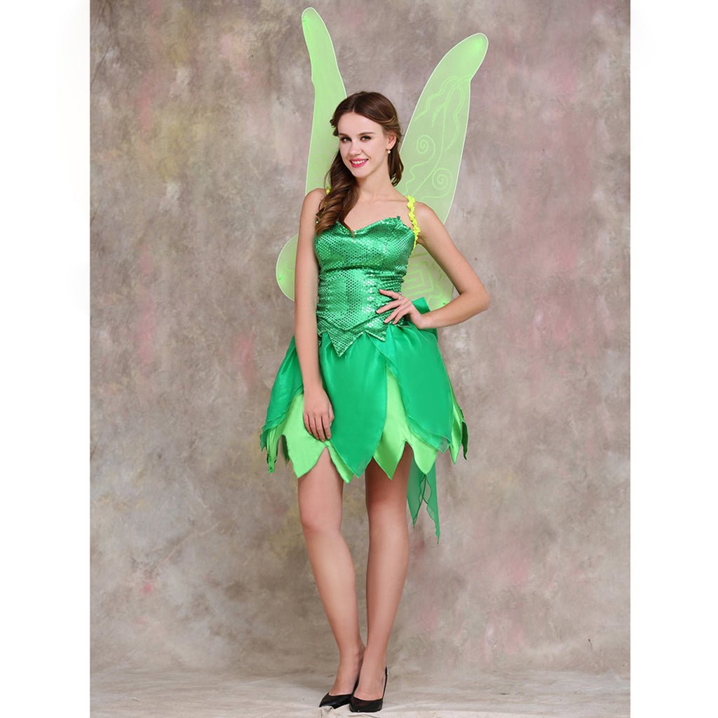 Disney Tinker Bell Cosplay Costume Series | Fairy Outfit for Halloween, Parties & Cosplay Events - Coscosmos