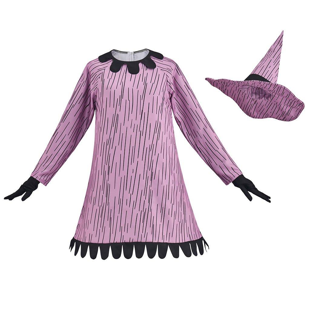Halloweez Nightmare Before Christmas Girl's Shock Costume | Spooky Halloween Outfit - Halloweez