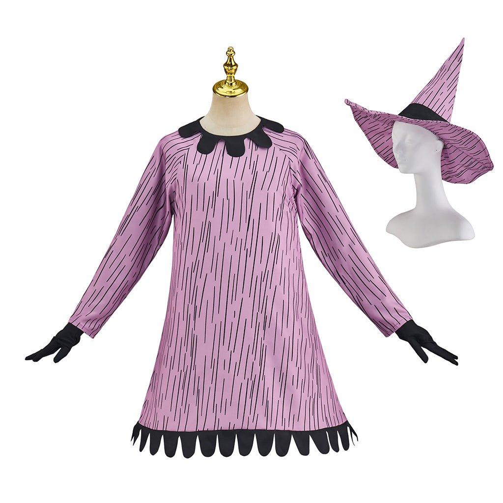 Halloweez Nightmare Before Christmas Girl's Shock Costume | Spooky Halloween Outfit - Halloweez