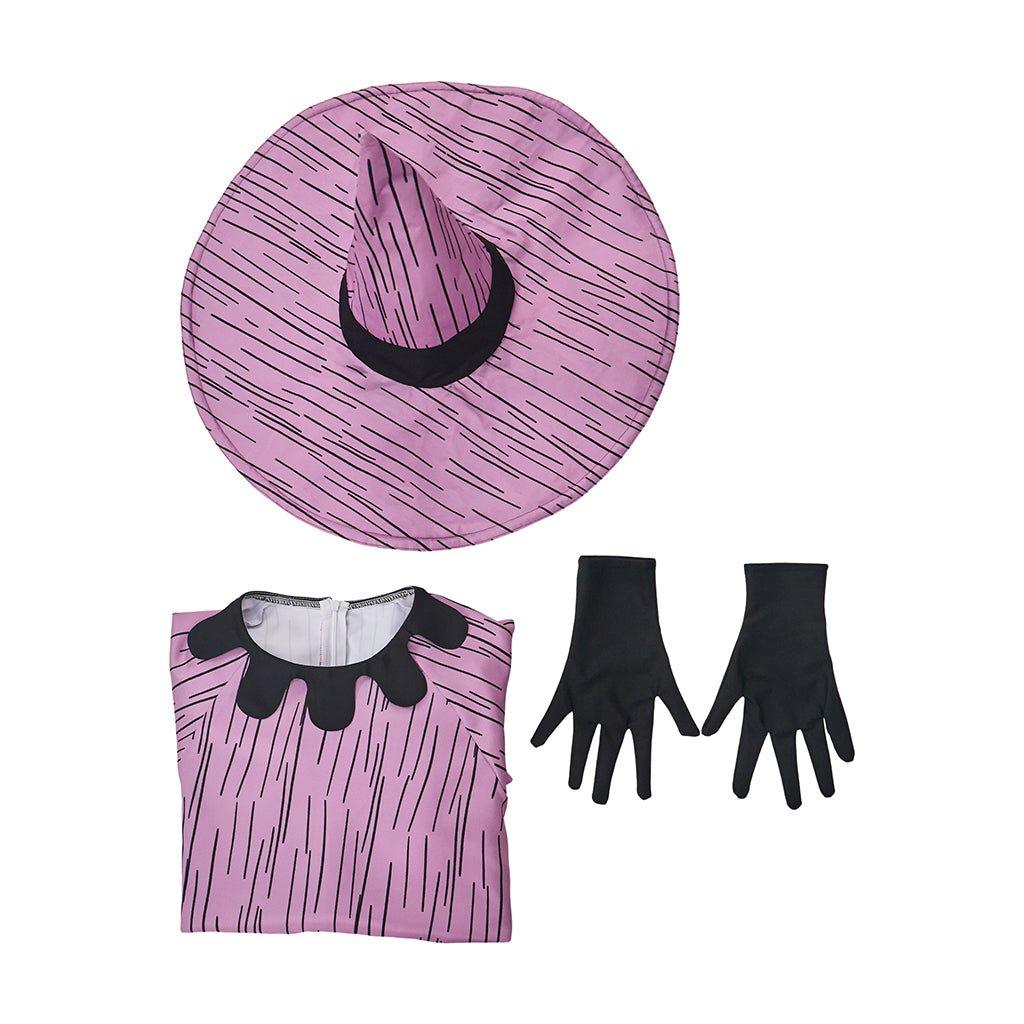 Halloweez Nightmare Before Christmas Girl's Shock Costume | Spooky Halloween Outfit - Halloweez