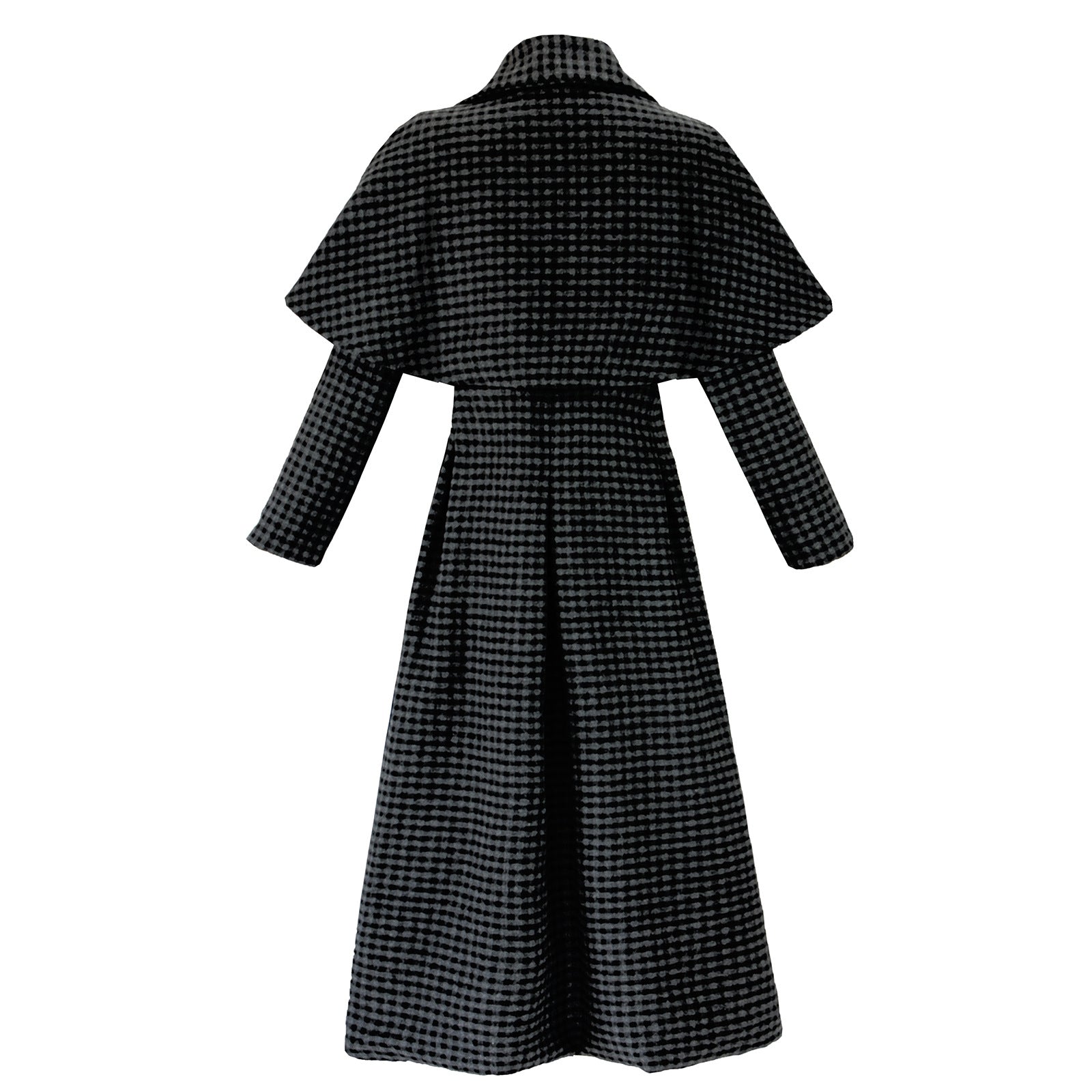 Wednesday Season 2 Cosplay Costume Addams Family Women's Wool Coat Halloween Ready - Halloweez