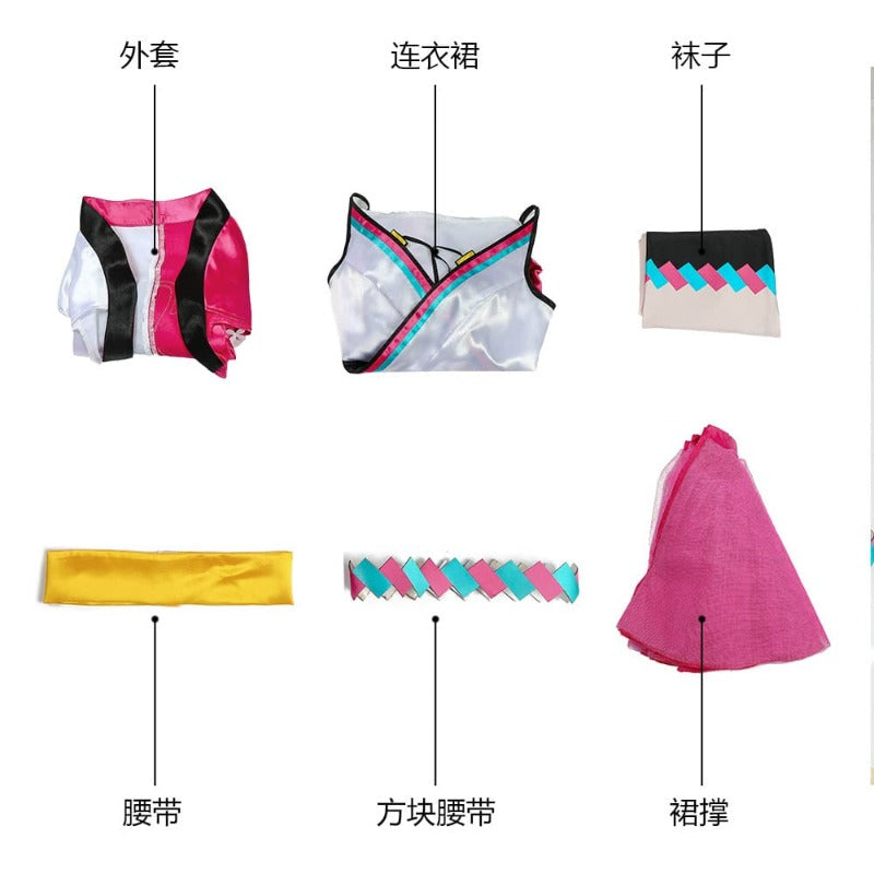 Halloweez Mirai Kimono Cosplay Costume - Perfect for Summer Festivals and Halloween Parties