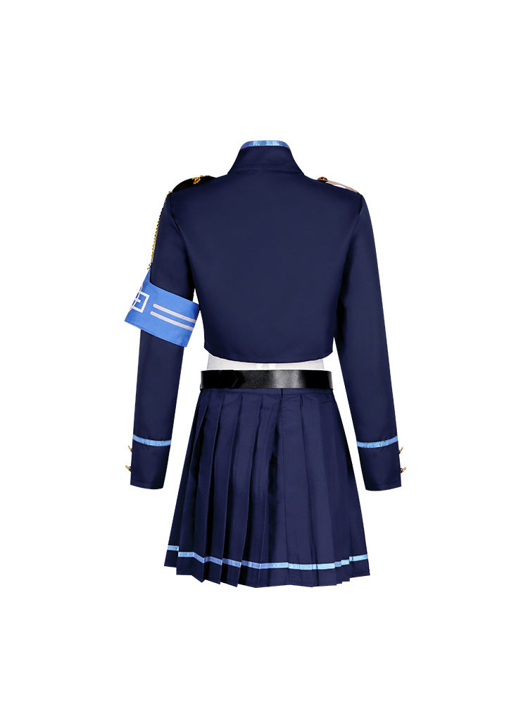 Azure Archive Cosplay Costume Blue Archive Railway Twin Academy Uniform Game Costume - Halloweez