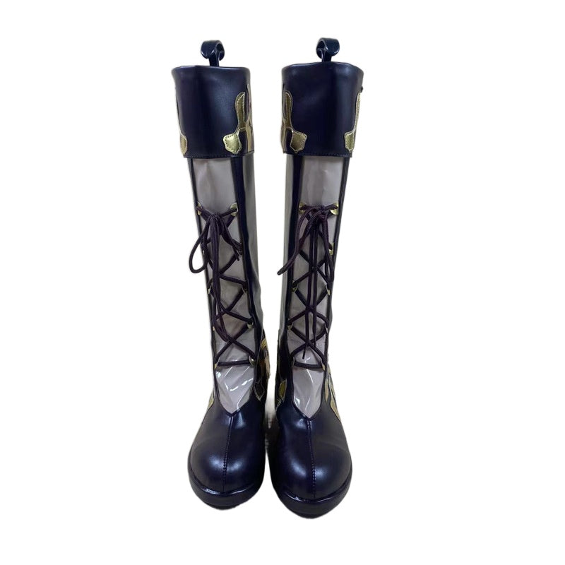 1706 Fei Jasmine Jiong Cosplay Shoes for Anime Conventions and Performances - Halloweez
