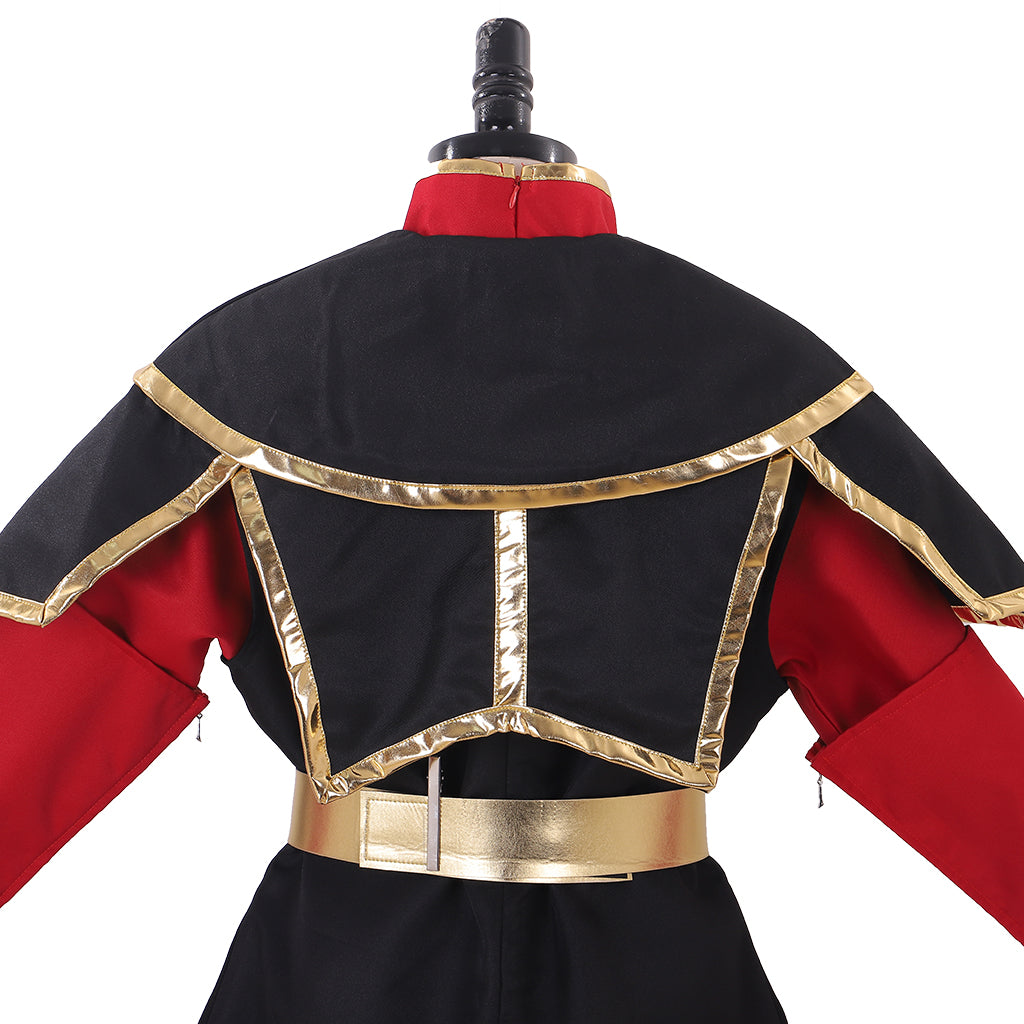 Halloweez Azula Cosplay Costume – Deluxe Fire Nation Princess Warrior Ensemble - Halloweez