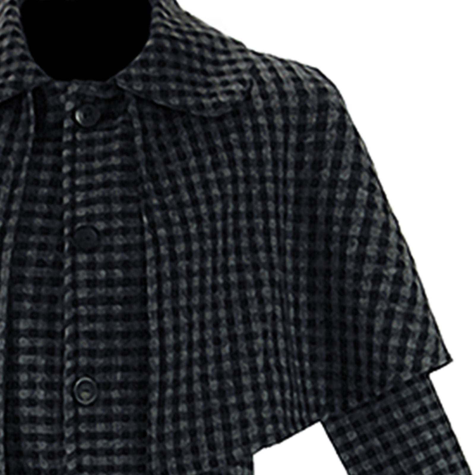 Wednesday Season 2 Cosplay Costume Addams Family Women's Wool Coat Halloween Ready - Halloweez