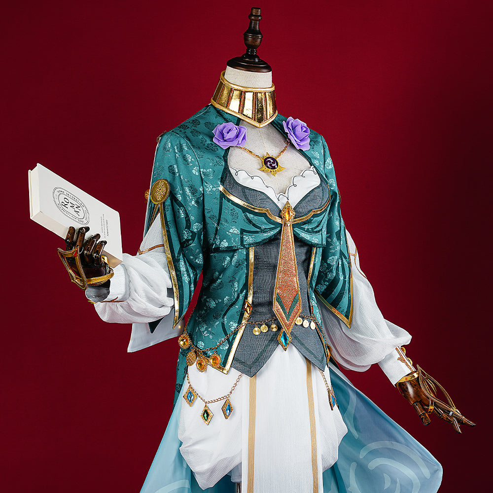 Halloweez Lisa Yae Hidden Bloom Cosplay Costume - Chic Anime-Inspired Ensemble for Women - Halloweez