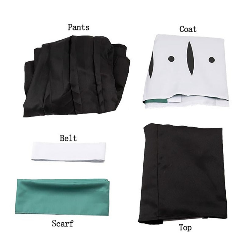 Halloweez Toshiro Hitsugaya Cosplay - Authentic 10th Captain Kimono Outfit for Bleach Fans