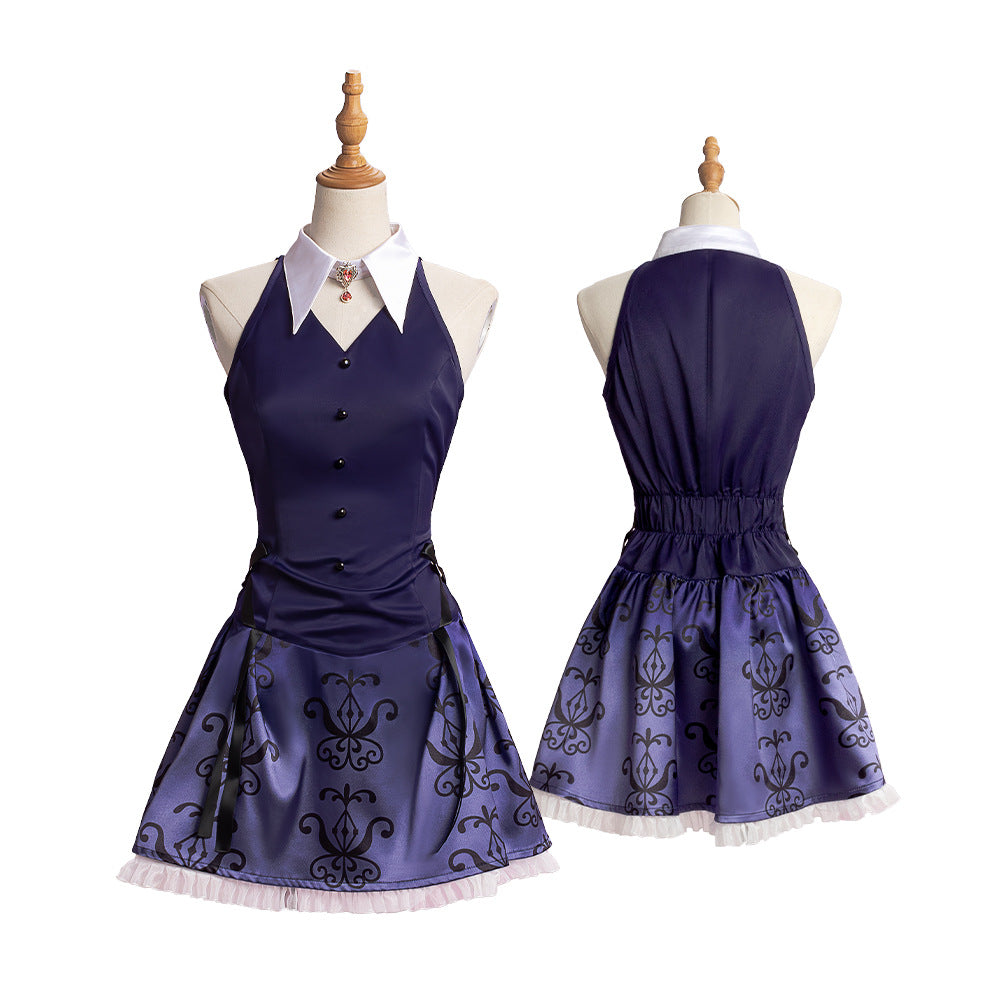 Rebellious Lelouch CC Concert Dress 2D Cosplay Anime Game Women's Dress - Code Geass CC Costume - Halloweez