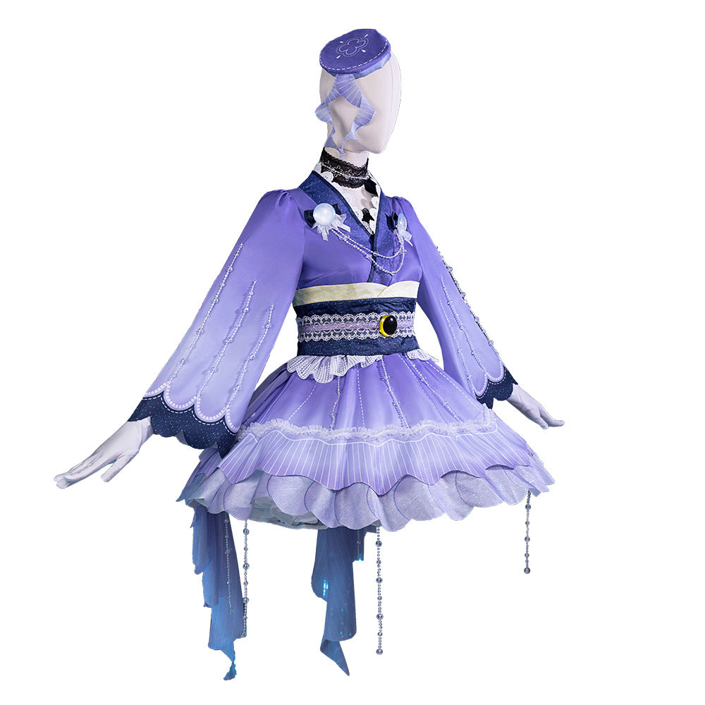 Renozora Hanaho Otomune Kozue Hyakusei Neko Anime Cosplay Jellyfish Dress - Halloweez