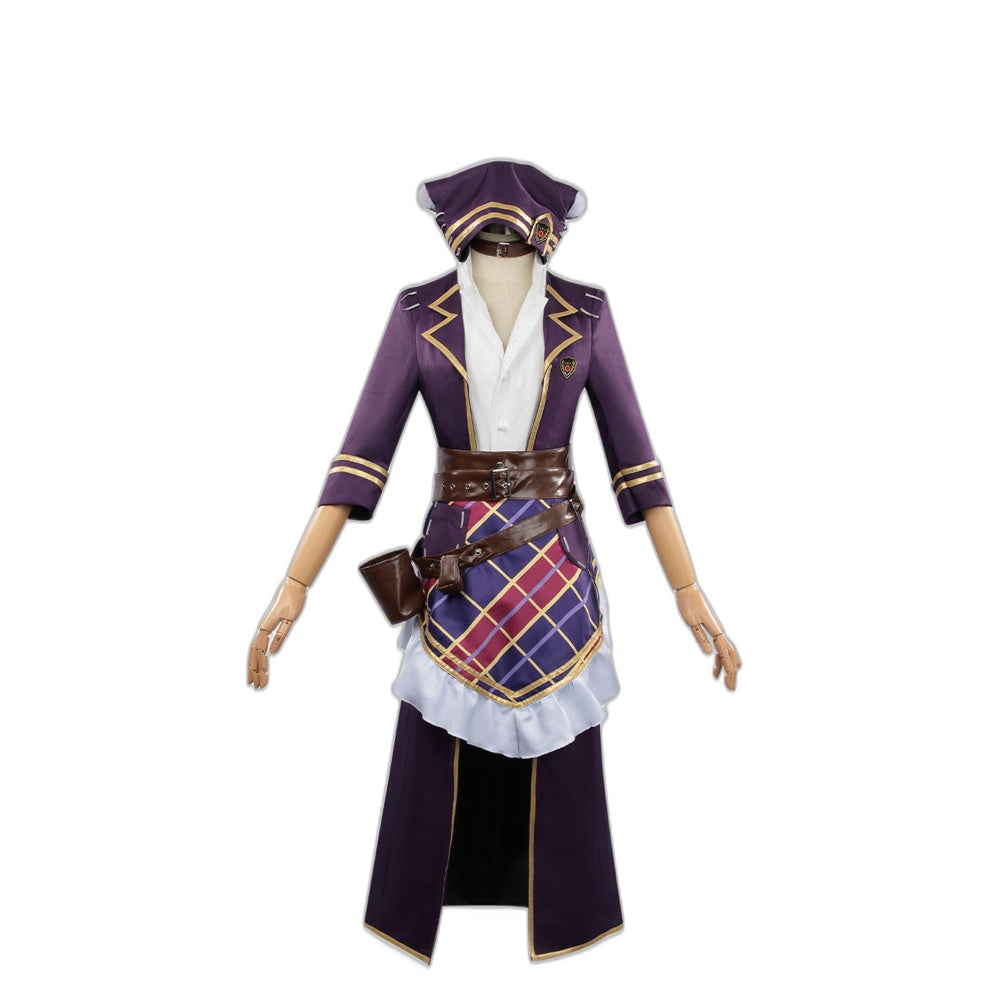 Identity V Demi Bourbon Cosplay Costume - Unique Game Cosplay Survivor Demi Bourbon Cos - Halloweez