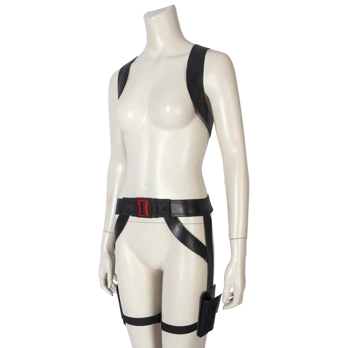 Black Widow Natasha White Suit Cosplay Costume, Custom High-end for Halloween & Comic Con - Halloweez
