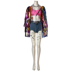 Halloweez Harley Quinn Rainbow Cosplay Costume - Top-Level Halloween Outfit