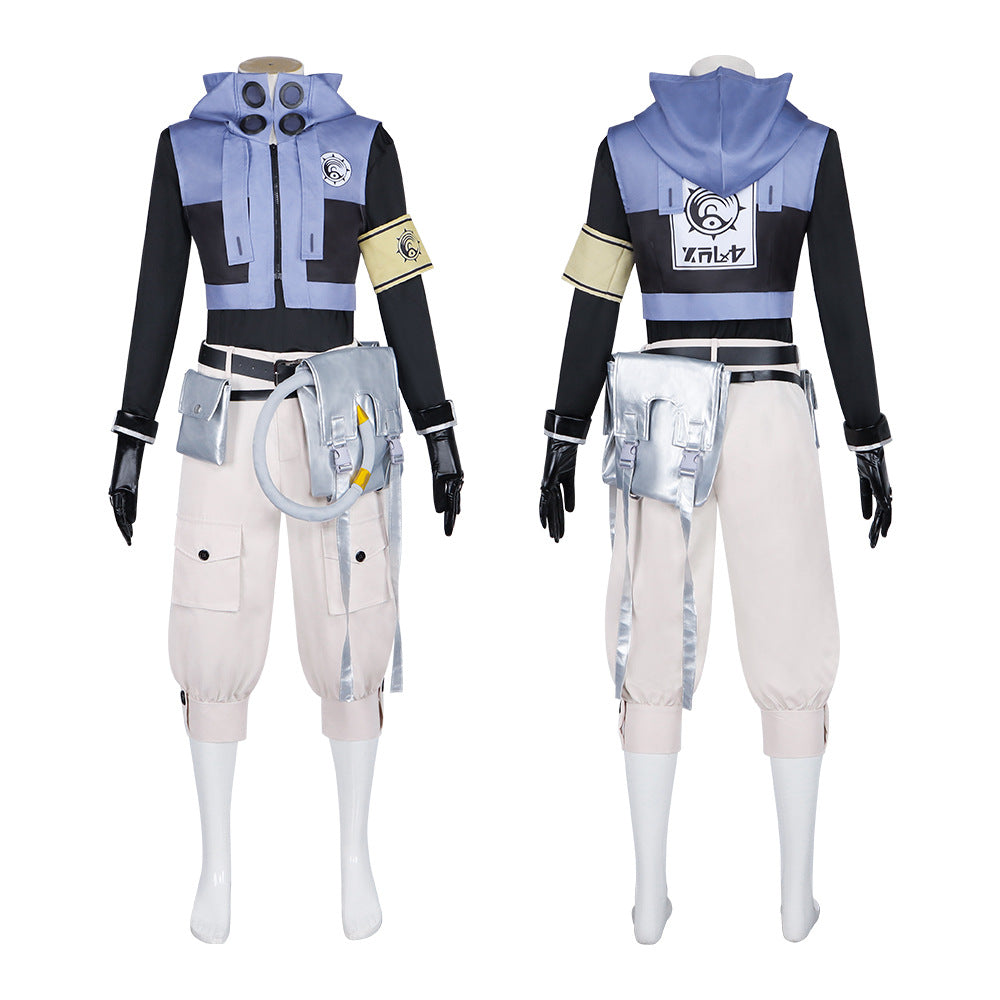 Abyss Battle Ghost Lud Cosplay Costume - Anime Cosplay Outfit for Conventions, Halloween, and Stage Performances