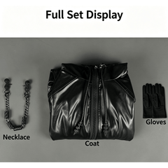 Kingdom Hearts Organization XIII Black Coat Cosplay Costume, Custom Made