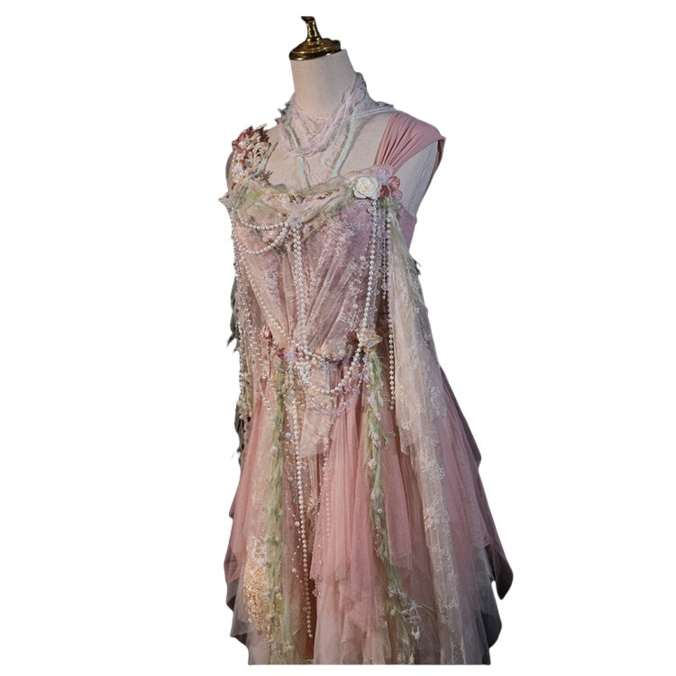 Original Fairy Girl EDC Rave Performance Princess Costume for Music Performances - Halloweez