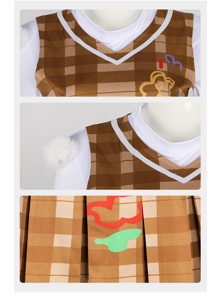 Identity V Harvest Festival Little Girl Cosplay Costume - Game Same Dress for Autumn Outing - Halloweez