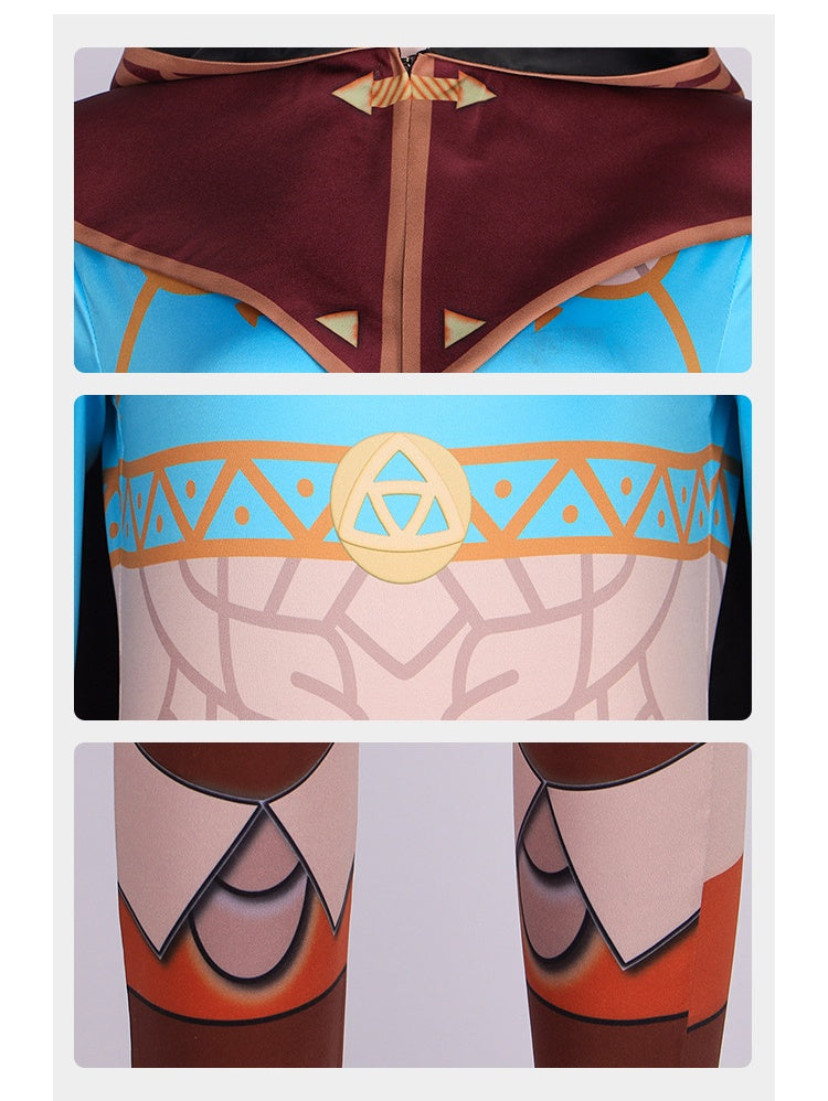 Zelda cosplay costume Breath of the Wild Princess Zelda cos Halloween role play costume - Halloweez