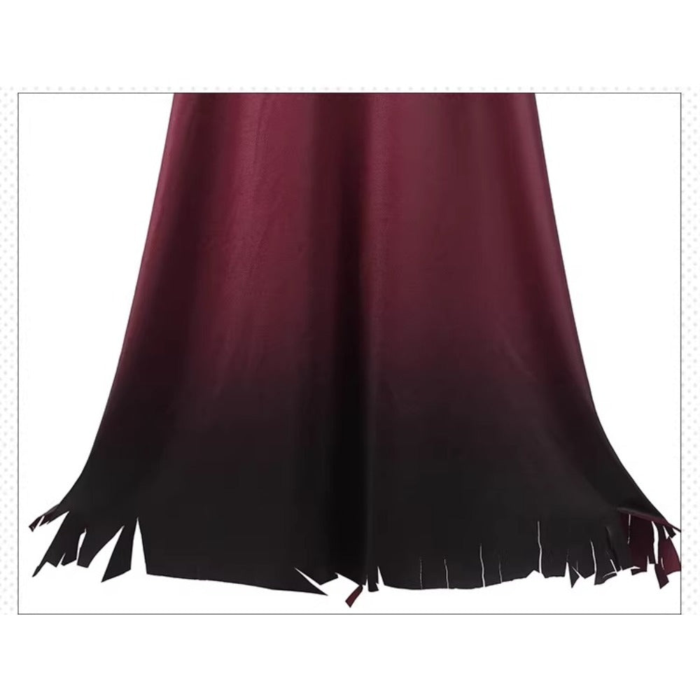 Scarlet Witch Wanda Darkhold Costume Doctor Strange Multiverse of Madness Cosplay Outfit for Halloween - Halloweez