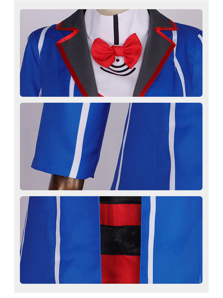 TV Demon VOX Cosplay Costume for Halloween - Helluva Boss Character Outfit - Halloweez