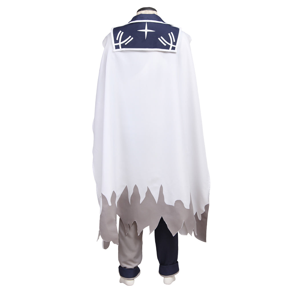 Halloweez Fire Emblem Awakening Chrom Cosplay Costume | Royal Combat Uniform with Cloak