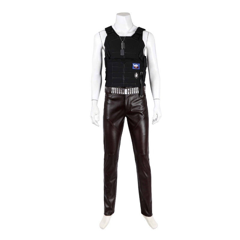 Halloweez Johnny Silverhand Cosplay Vest - Sleeveless Halloween Party Costume