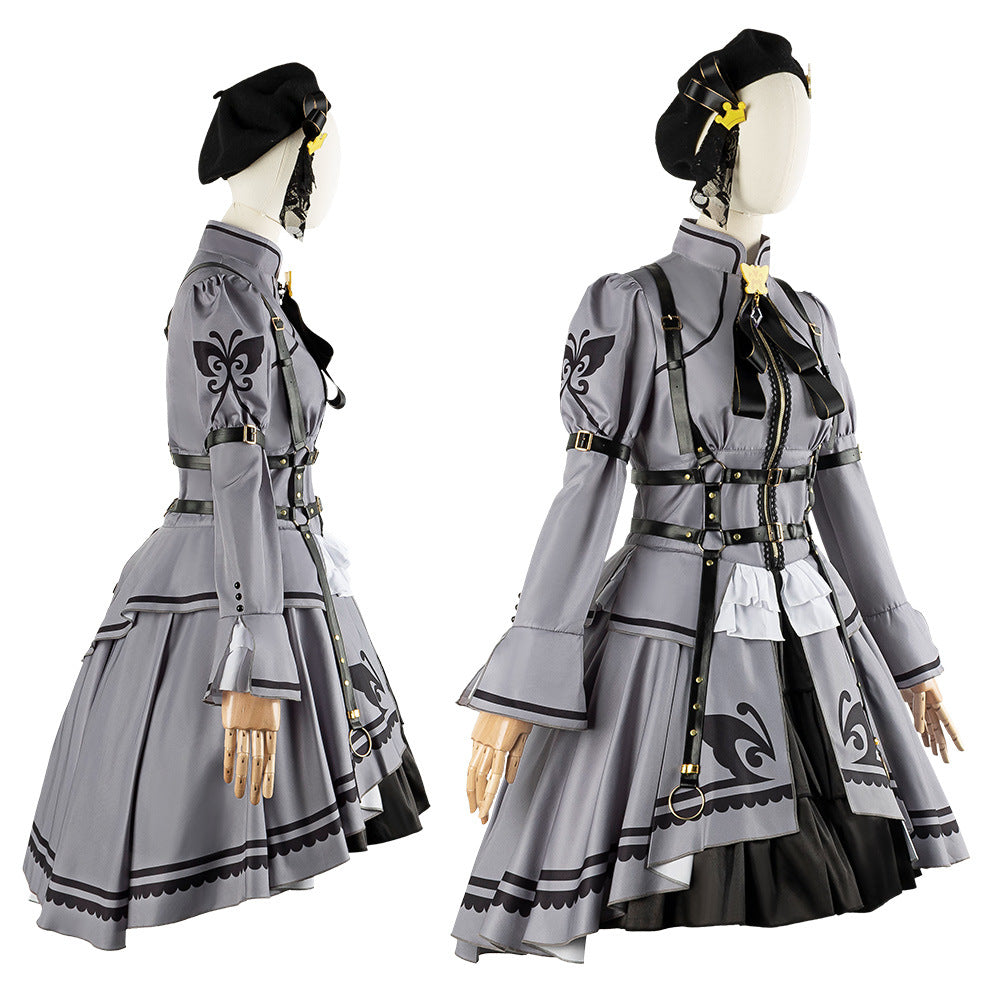 The Idolmaster Million Live! Shiraishi Kitazawa Cosplay Costume Anime Dress - Halloweez
