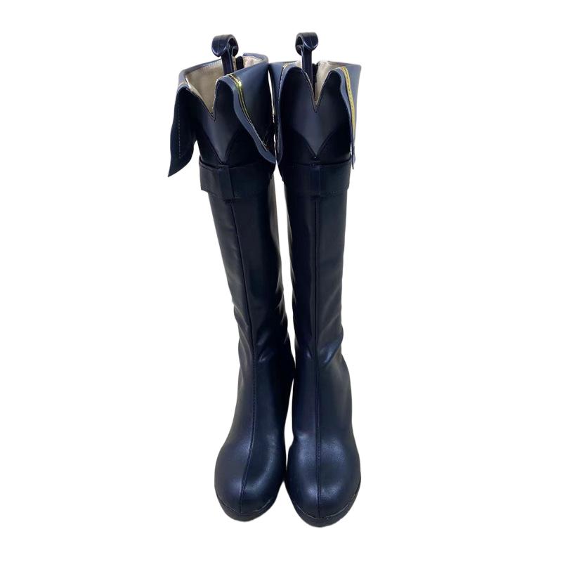 1939 Eternal Feather Taffy Cosplay Shoes for Anime Game Characters and Comic Con Performances - Halloweez