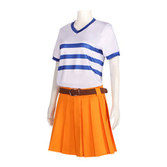 One Piece Nami Cosplay Costume - Premium Halloween Role Play Outfit - Halloweez