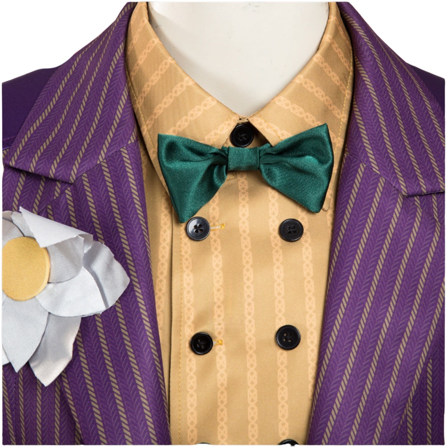 Manlu Yunxiao Arkham Asylum Joker Men's Cosplay Suit Halloween COSPLAY Costume Men - The Dark Knight Movie - Halloweez