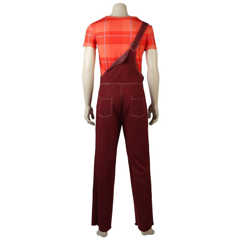 Halloweez Wreck-It Ralph 2 Ralph Breaks The Internet Adult Cosplay Jumpsuit - Halloweez