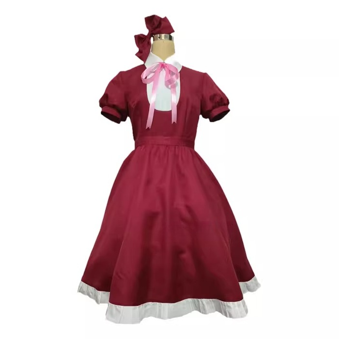 Bungo Stray Dogs Elise Cosplay Dress Maid Outfit Daily Campus Style for Women and Men - Halloweez