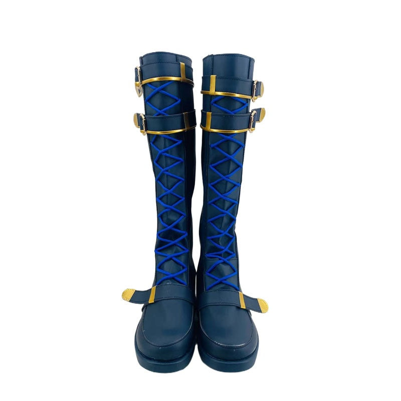 1164 Blue Archive Hina Sorasaki Cosplay Shoes for Anime Conventions and Performances - Halloweez