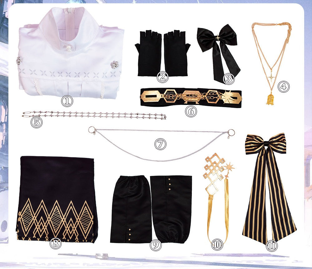 Virtual VTuber Hoshimachi Suisei Anime Cosplay Game Costume Women's Pants Set - Halloweez