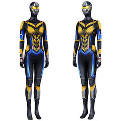 Drax Marvel Wasp Cosplay Costume Ant-Man 3 Quantum Mania Movie Replica Full Set Cosplay Outfit for Halloween Party
