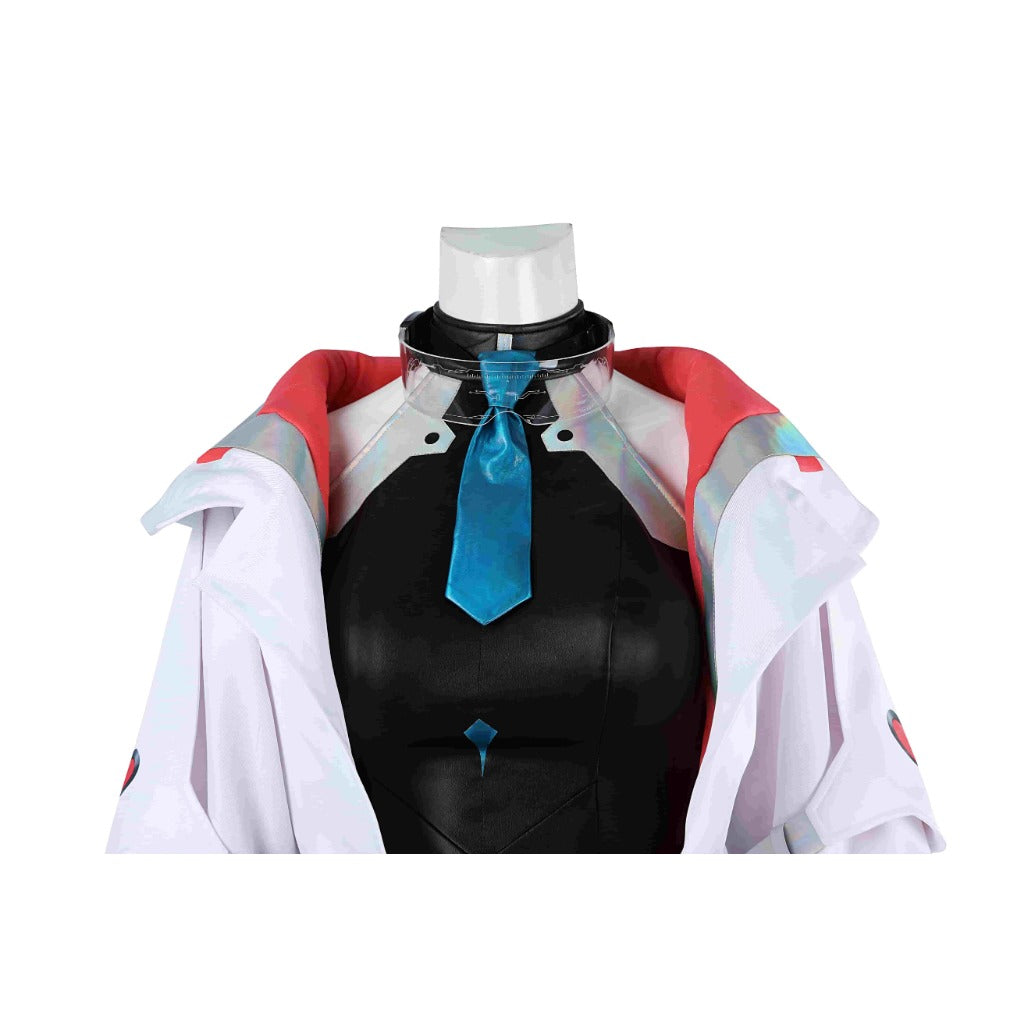 League of Legends Aurora Cosplay Costume - Double Realm Spirit Rabbit Aurora Phantom Spirit Team Skin - Halloweez