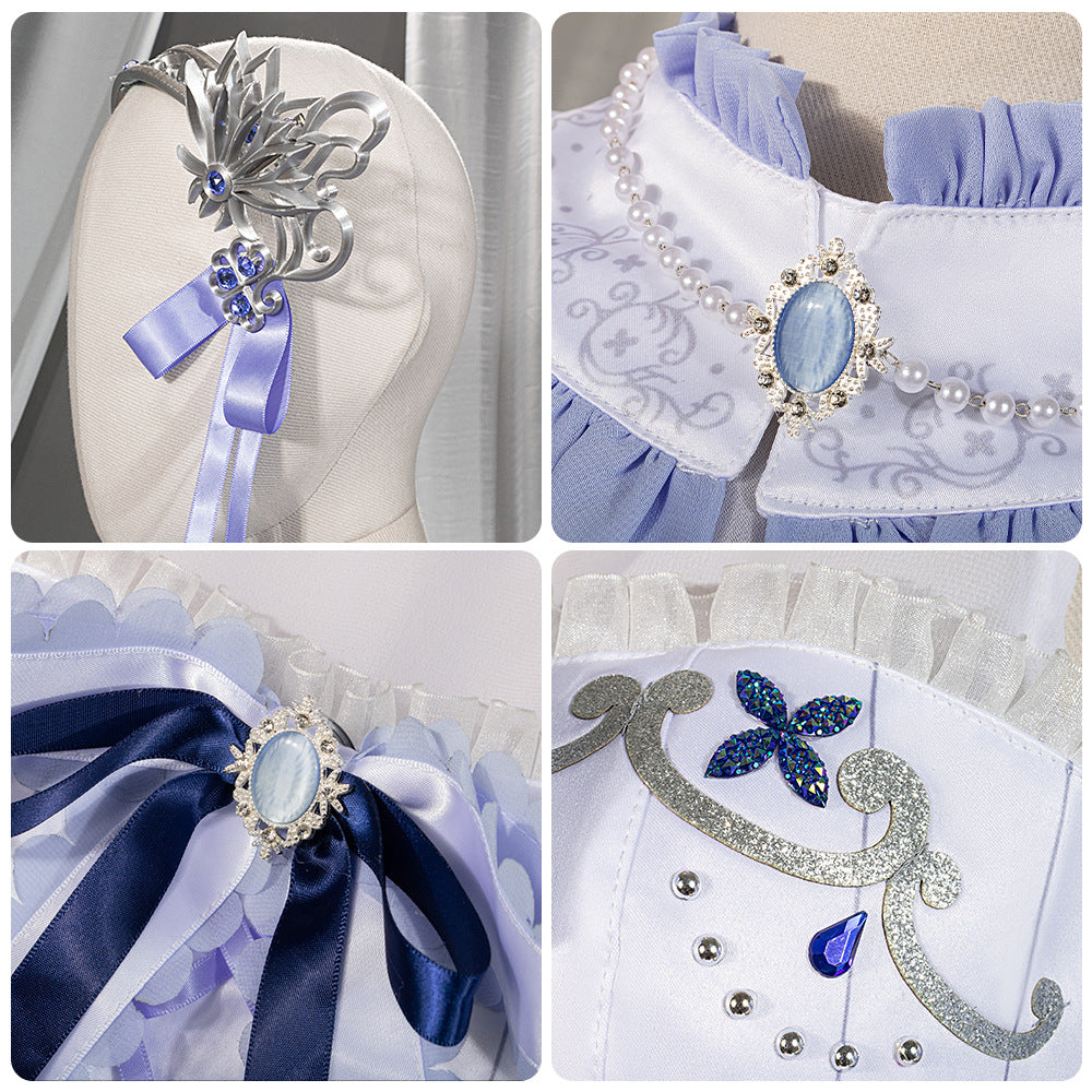 Bangdream Minato Yukina Cosplay Costume Anime Game Outfit for Women - Halloweez