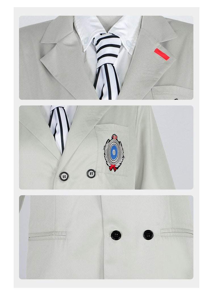 Goddess Persona cosplay suit Phantom Thieves Crow suit Akechi Goro cosplay role-playing costume