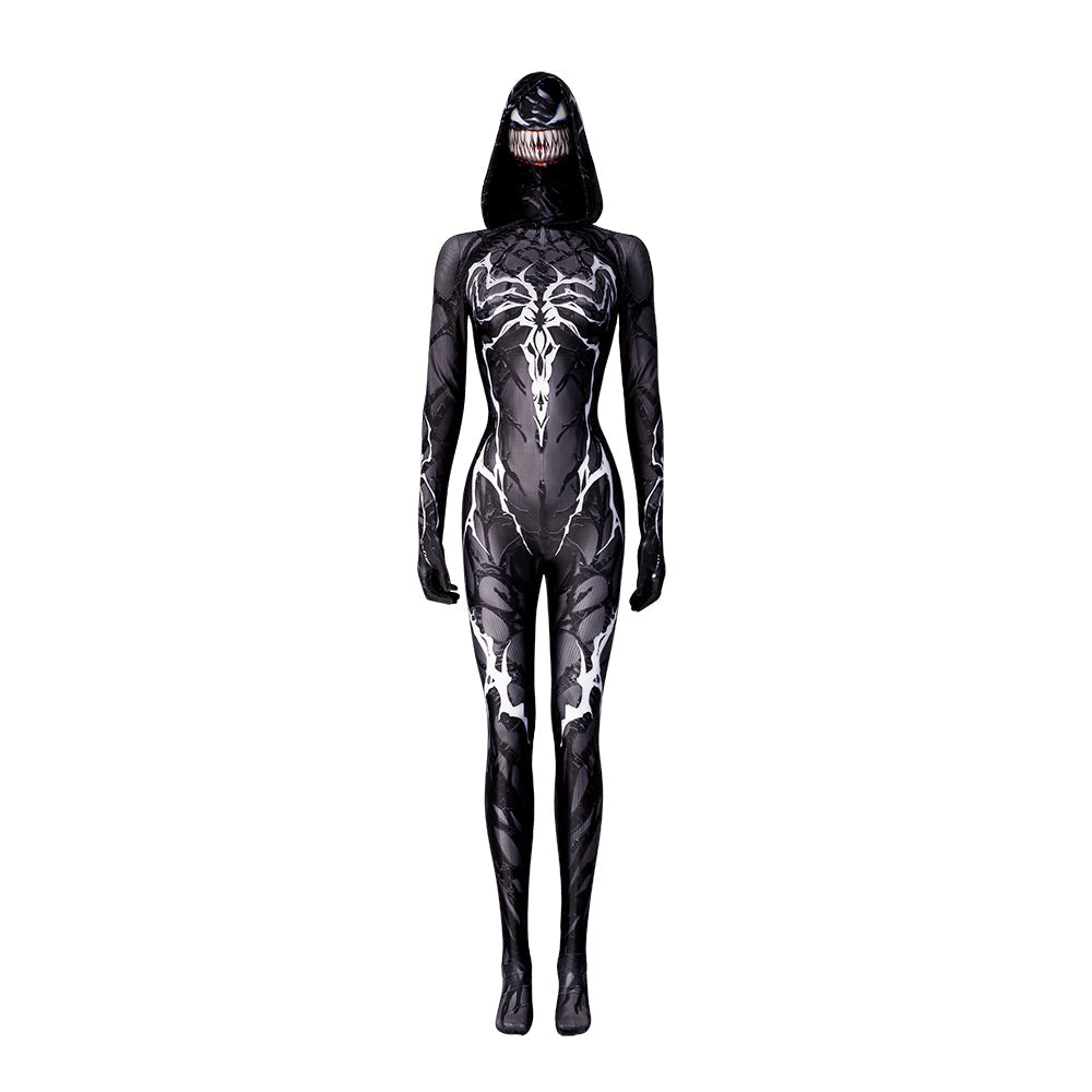 Spider-Man: Into The Spider-Verse Halloween Cosplay - Halloweez Queen of the Dark Spider-Gwen Costume Set