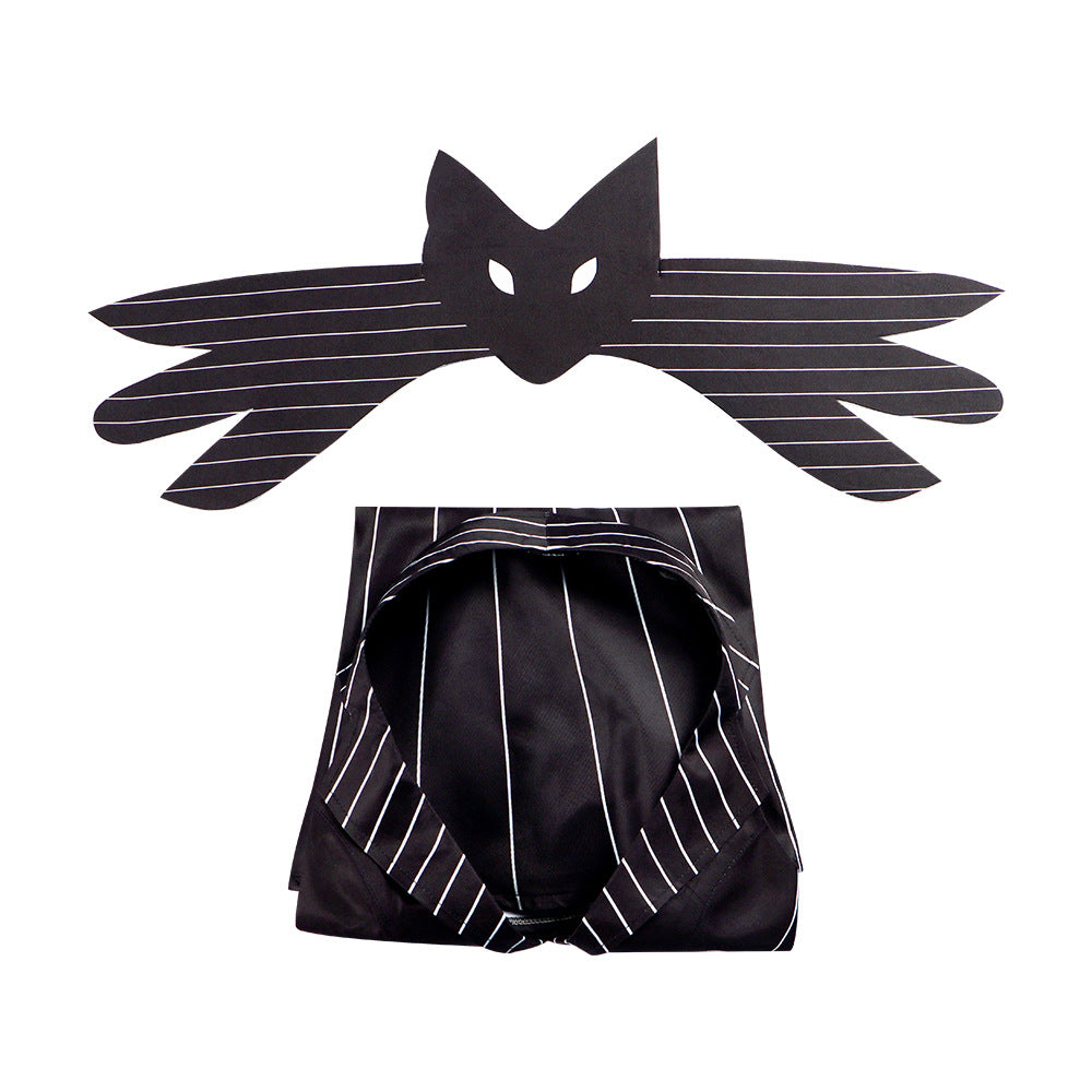 Christmas Nightmare Cosplay Dress Jack Skellington Genderbend Halloween Costume - Halloweez